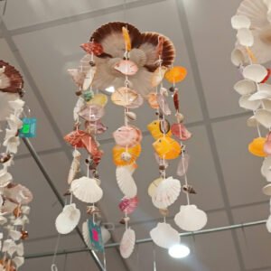 Chuông gió sò điệp cá mix