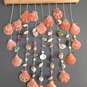 Chuông gió dây treo trái tim